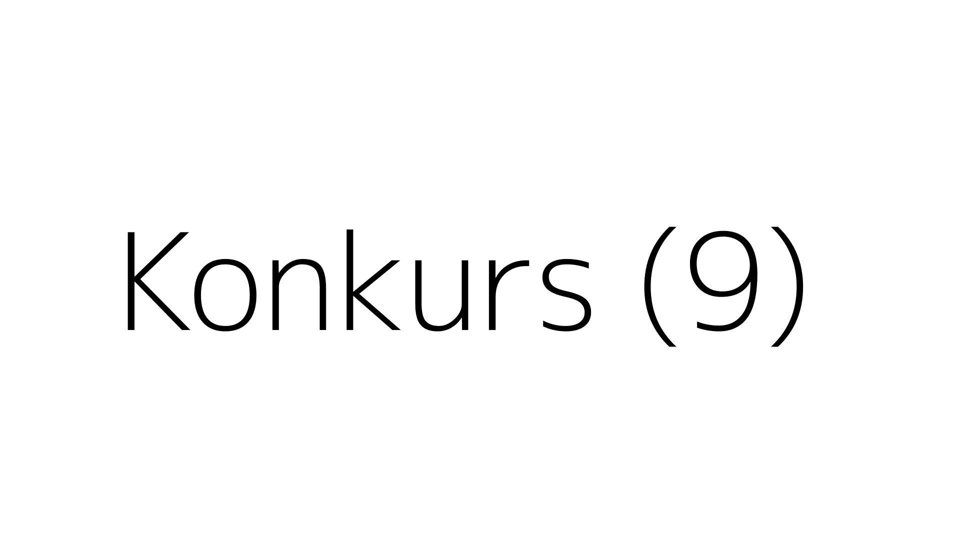 Konkurs (9)